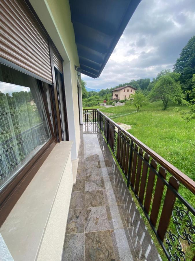 Apartment Konavec Kobarid Bagian luar foto